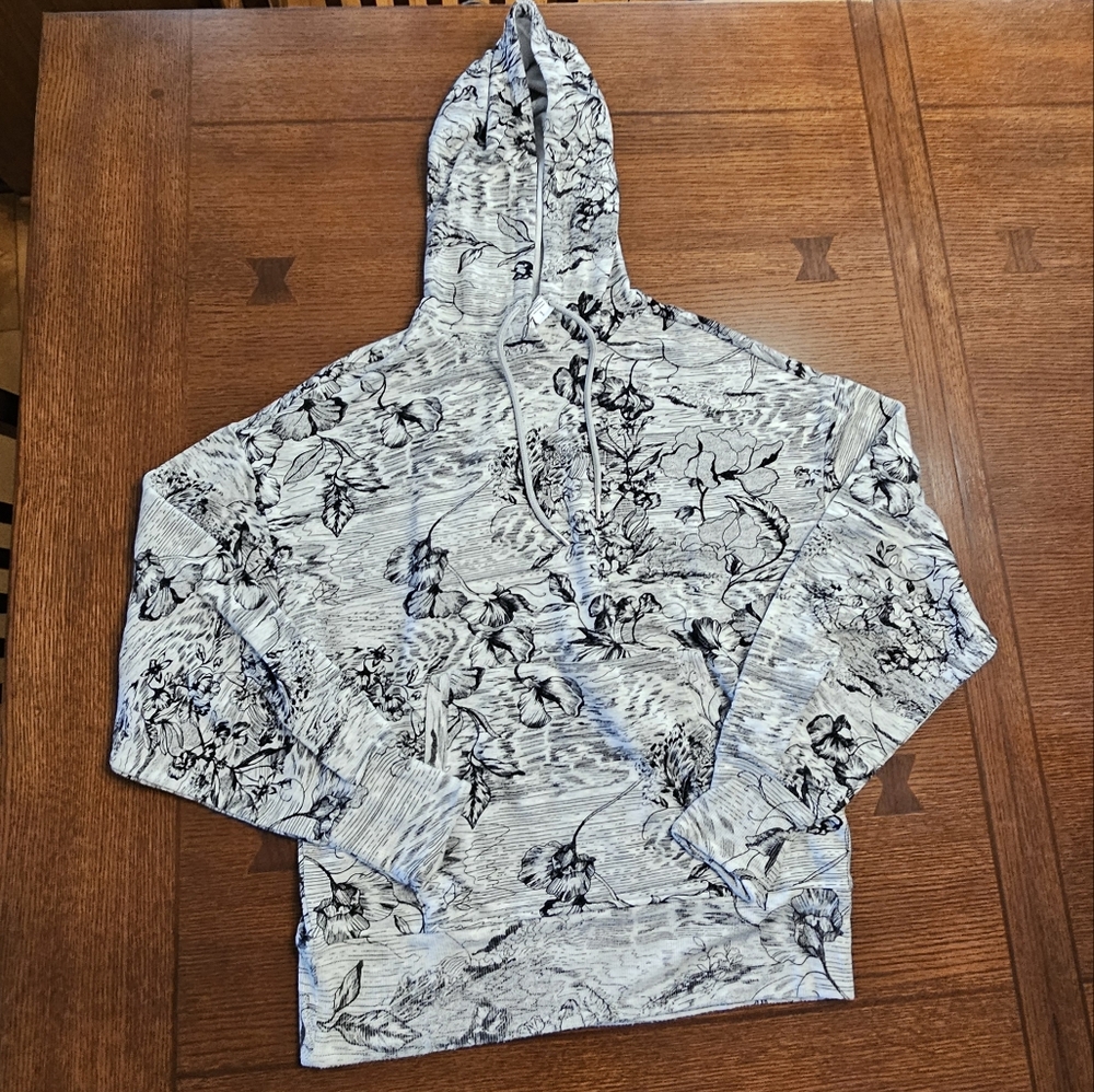 Athleta Balance Eden Floral Hoodie Small
